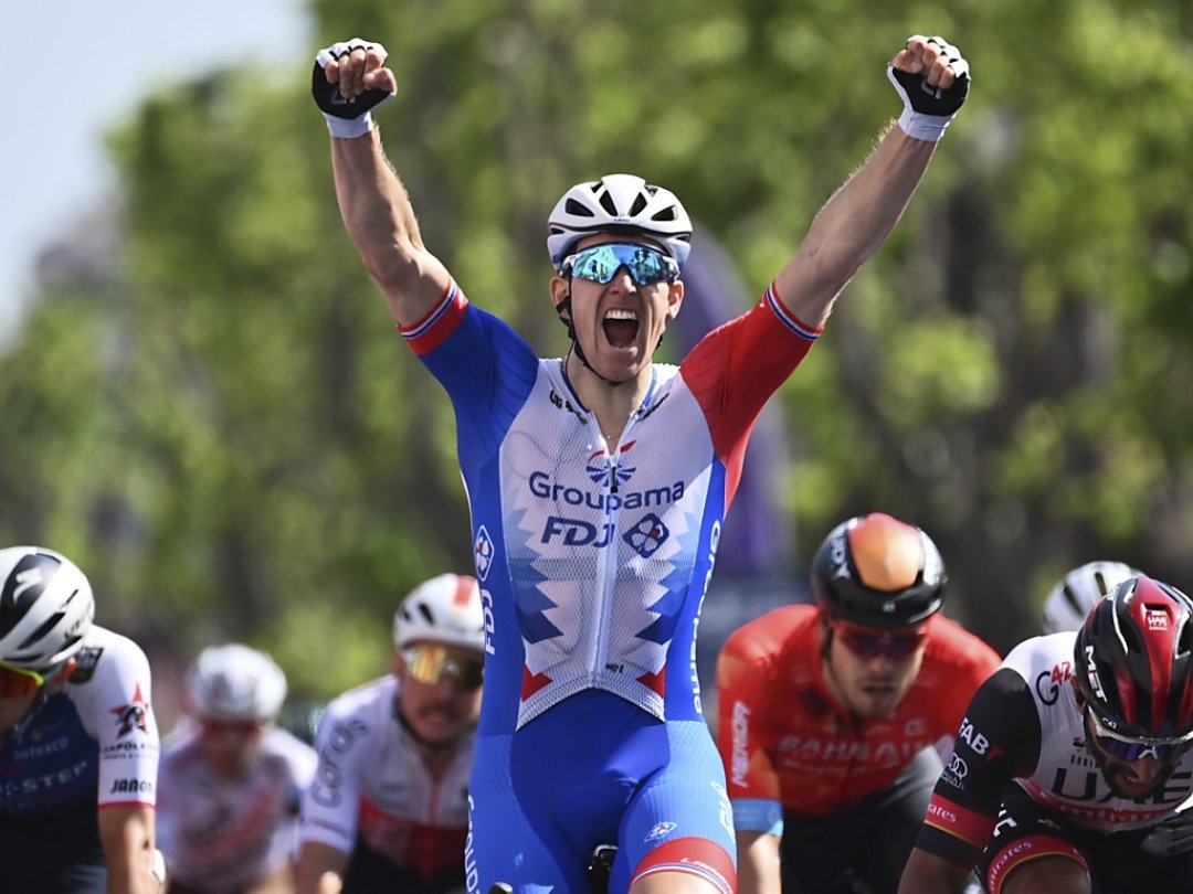 Arnaud Démare a récidivé jeudi sur le Giro.